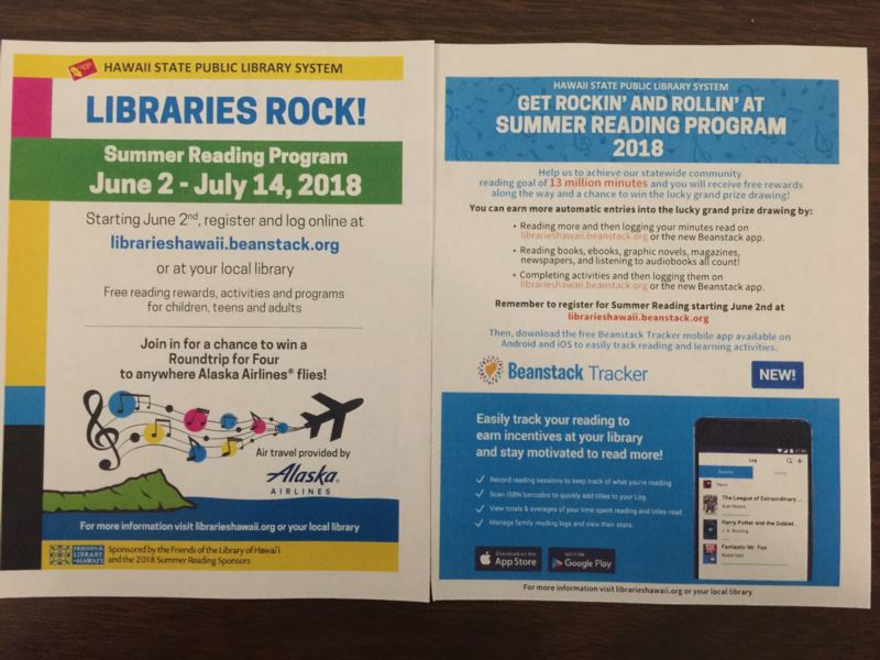Picture of Libraries Rock informational poster