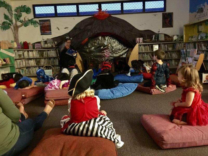 Reading at the carpet area