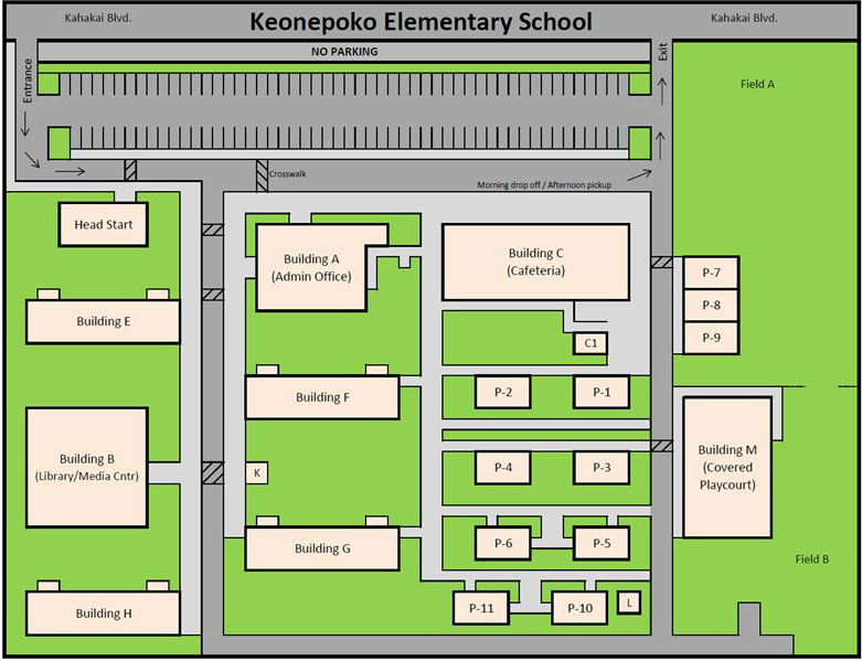 Keonepoko Elementary School map